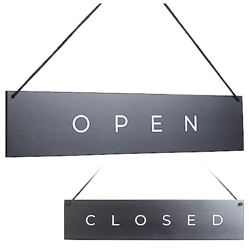 TOROS STORE Open Closed Sign