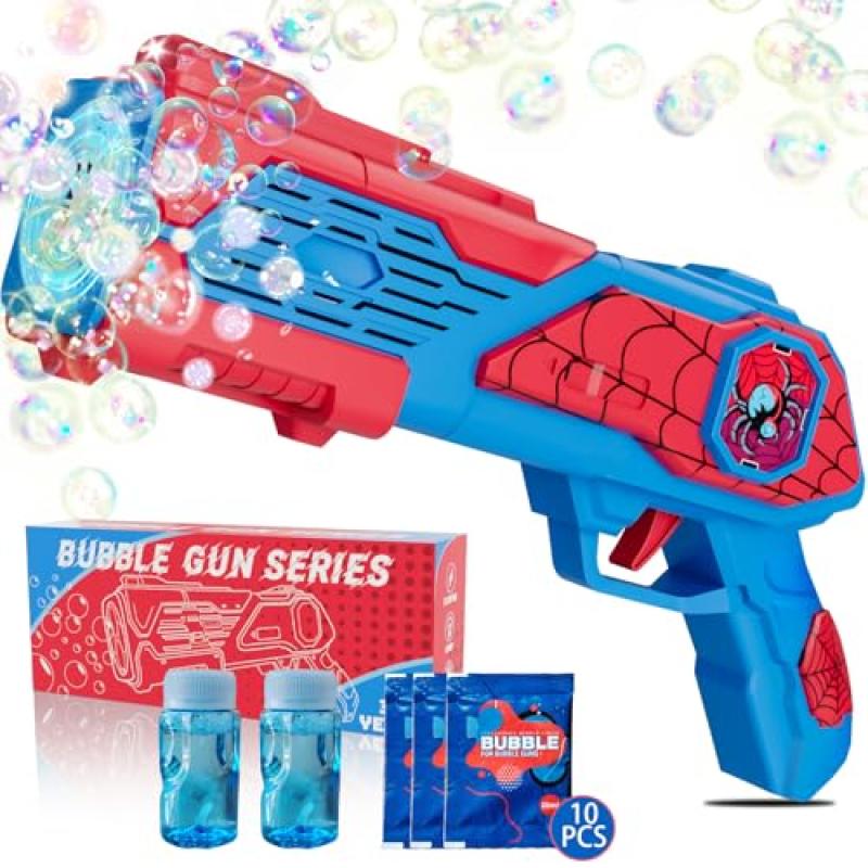 Spider Bubble Gun Machine for Kids
