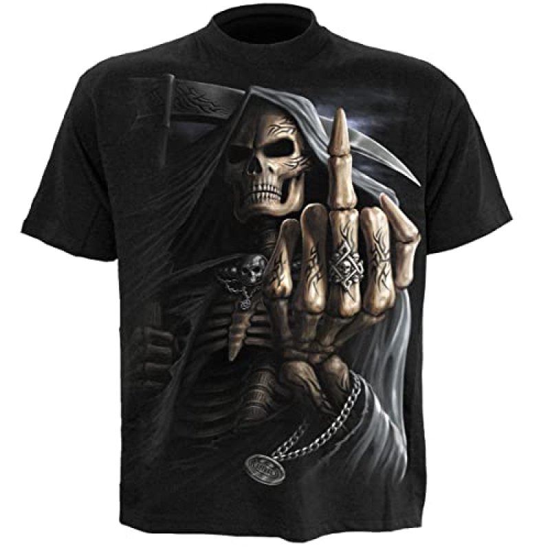 Spiral Bone Finger T-Shirt
