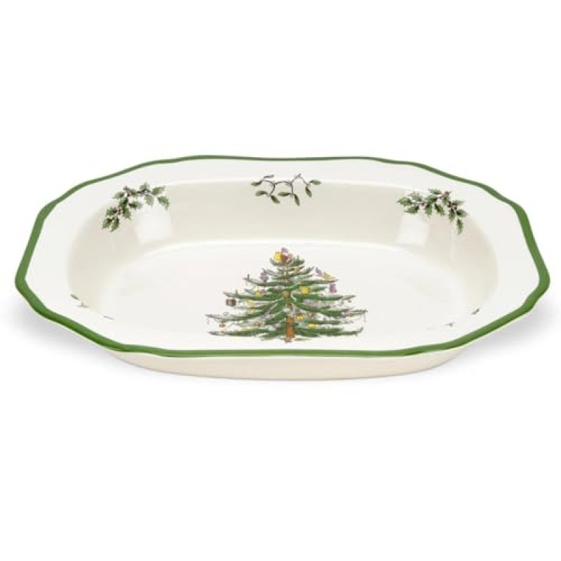 Spode Christmas Tree Vegetable Dish