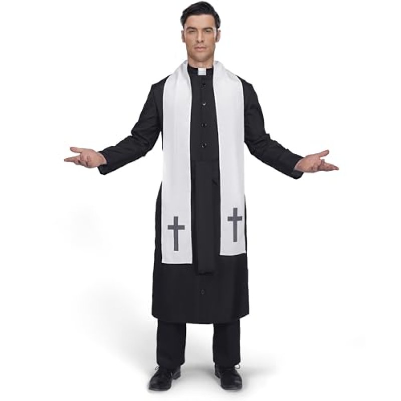 Spooktacular Creations Priest Costume