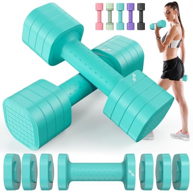 Sportneer Women's Adjustable Dumbbells