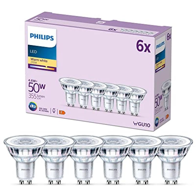 PHILIPS LED Spot Light Bulb 6 Pack