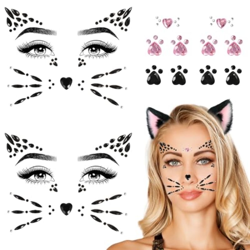 Qpout Cat Face Jewels