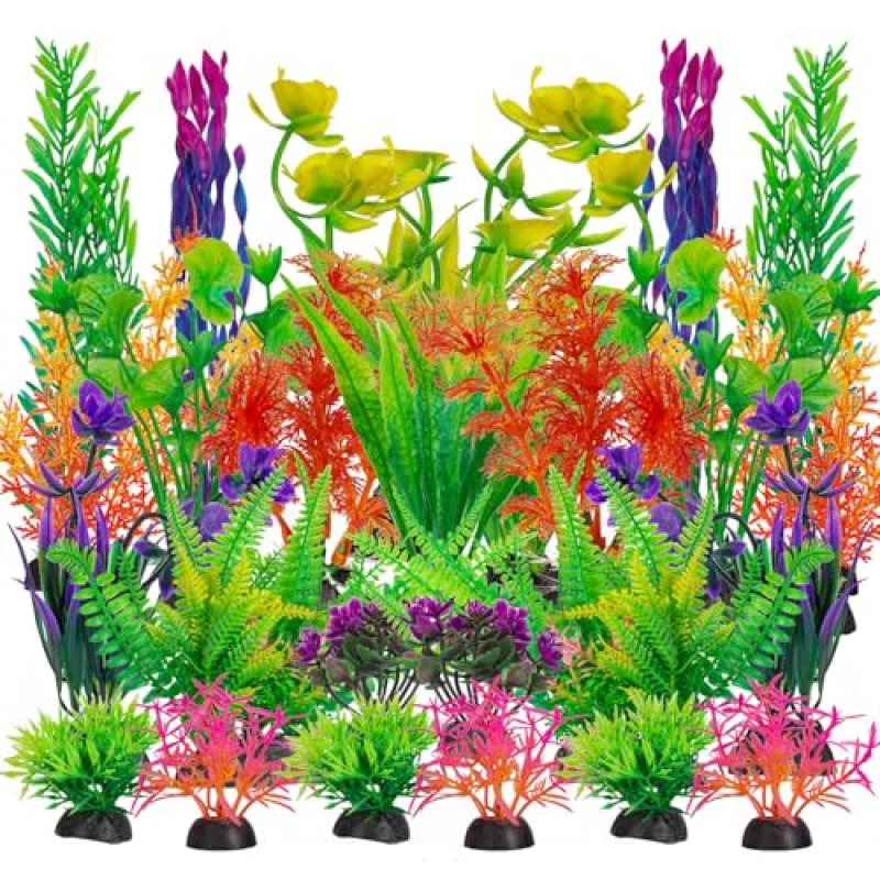 GUXLXAR Aquarium Decorations Plants, Aquarium…