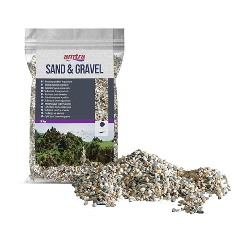 AMTRA POLYCHROME Aquarium Gravel Mix, 5 KG