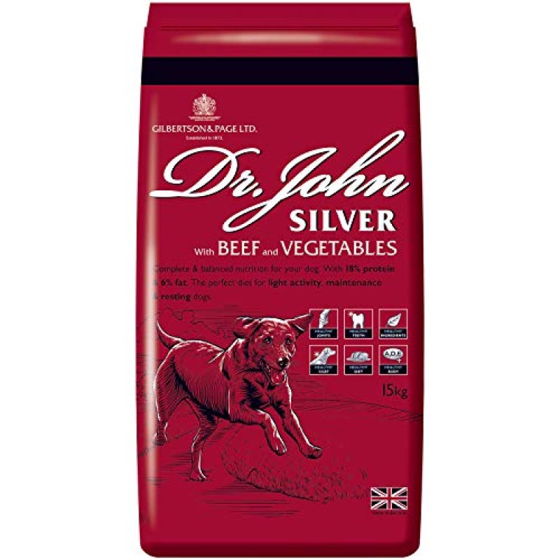 Dr John Silver Dry Dog Food, 15kg