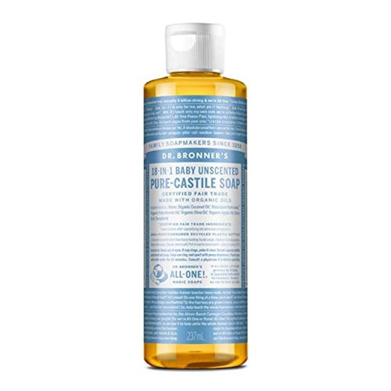 Dr Bronner's Baby Mild Liquid Soap