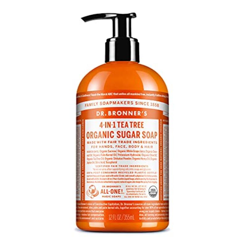 Dr Bronner’s Tea Tree Sugar Soap