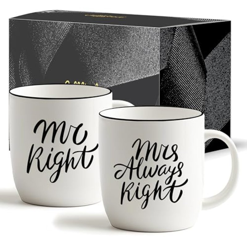 Mr & Mrs Always Right Mugs