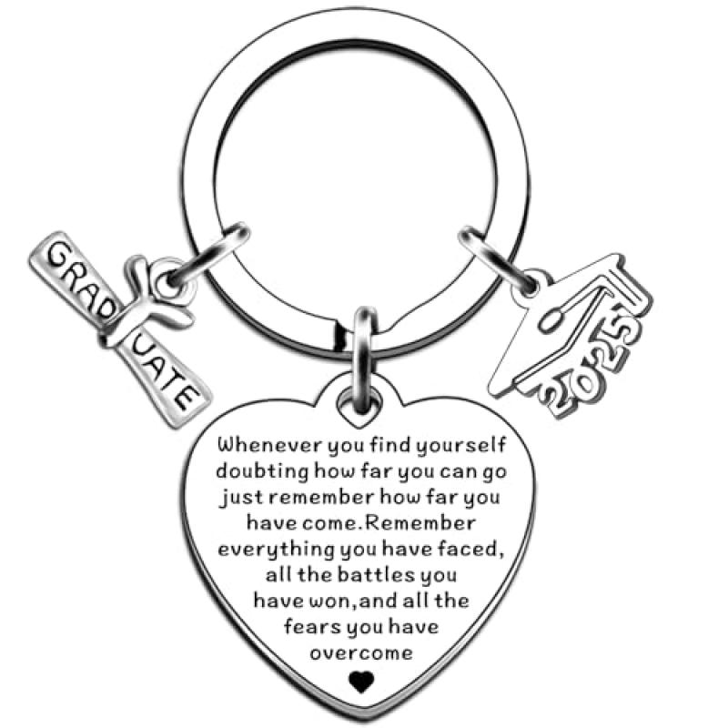 AMZQ Graduation Keyring for Women