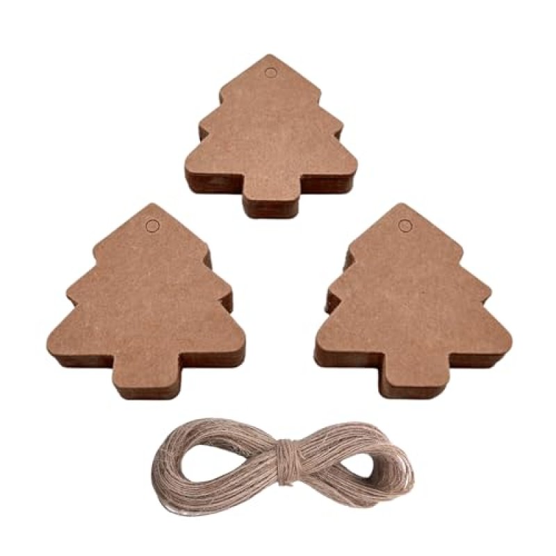 Kraft Paper Christmas Gift Tags
