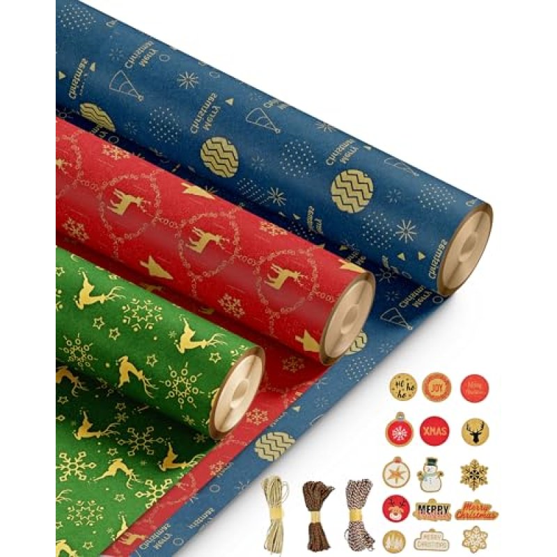 Kraft & Co Christmas Wrap