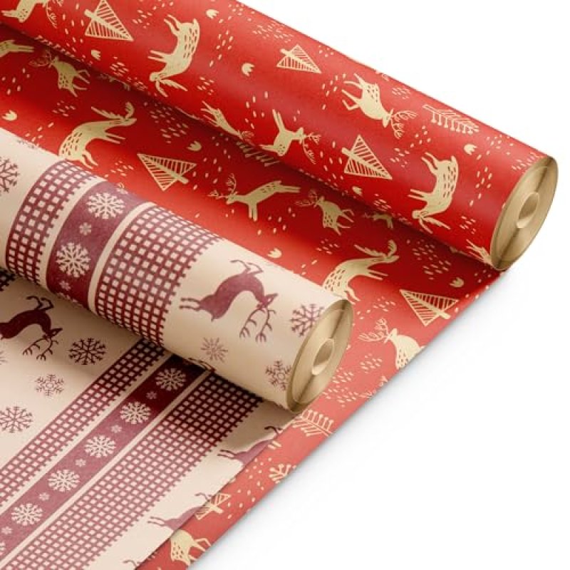 Kraft & Co Christmas Wrapping Paper
