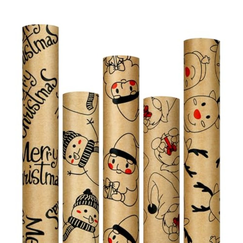 ZALAON Kraft Wrapping Paper