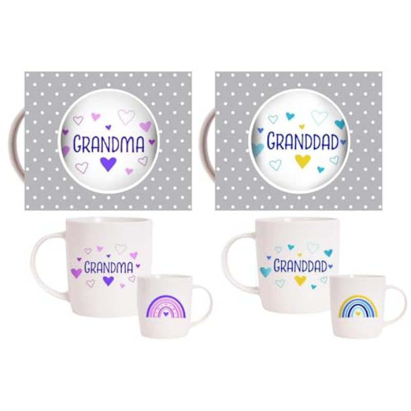 YöL Grandparents Mugs Set