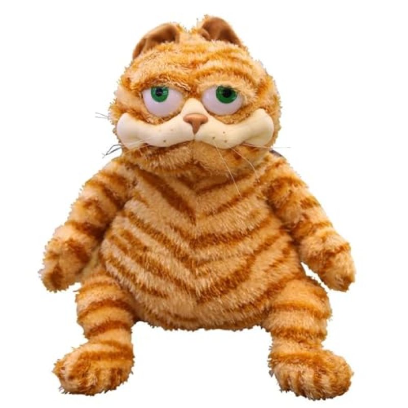 Orange Plush Cat Toy