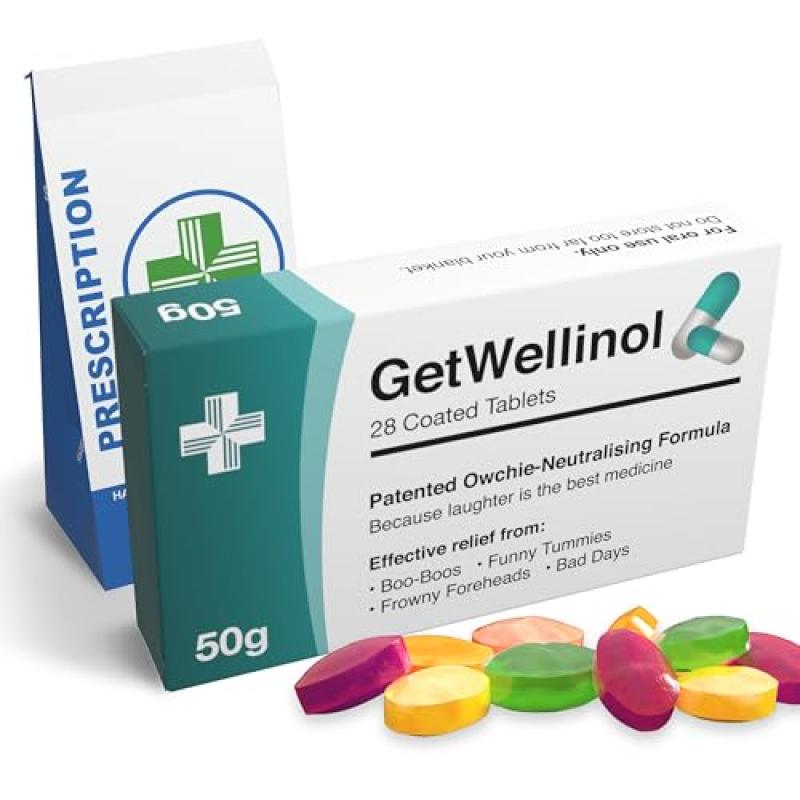 Prank Pill Box with Sweets