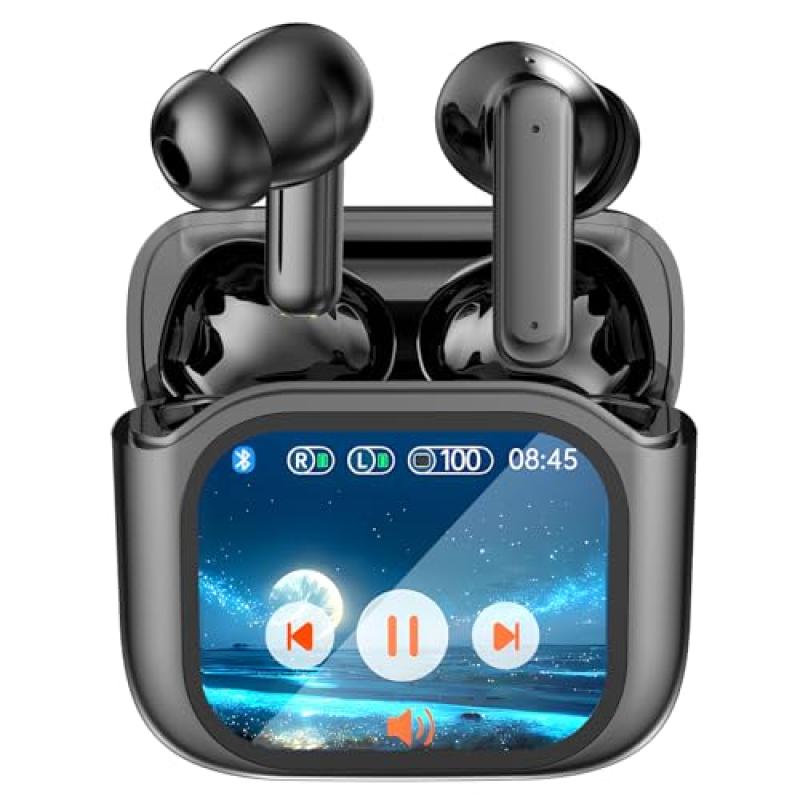 Translation Earbuds with LCD Touch Screen