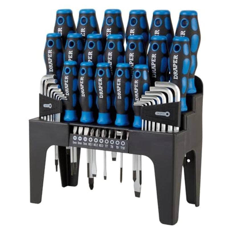 Draper Precision Screwdriver Hex Key and Bit Set