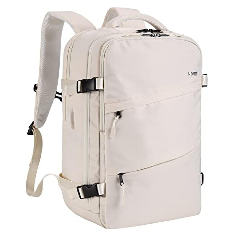 HOMIEE Travel Laptop Backpack 15.6 Inch
