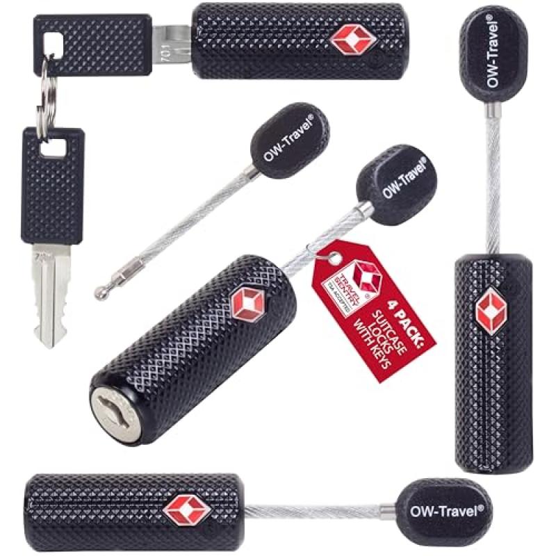 OW-Travel TSA Approved Luggage Locks