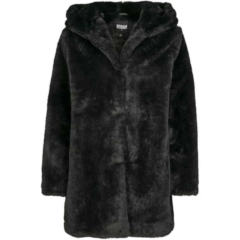 Urban Classics Women's Teddy Jacket Plush Coat…