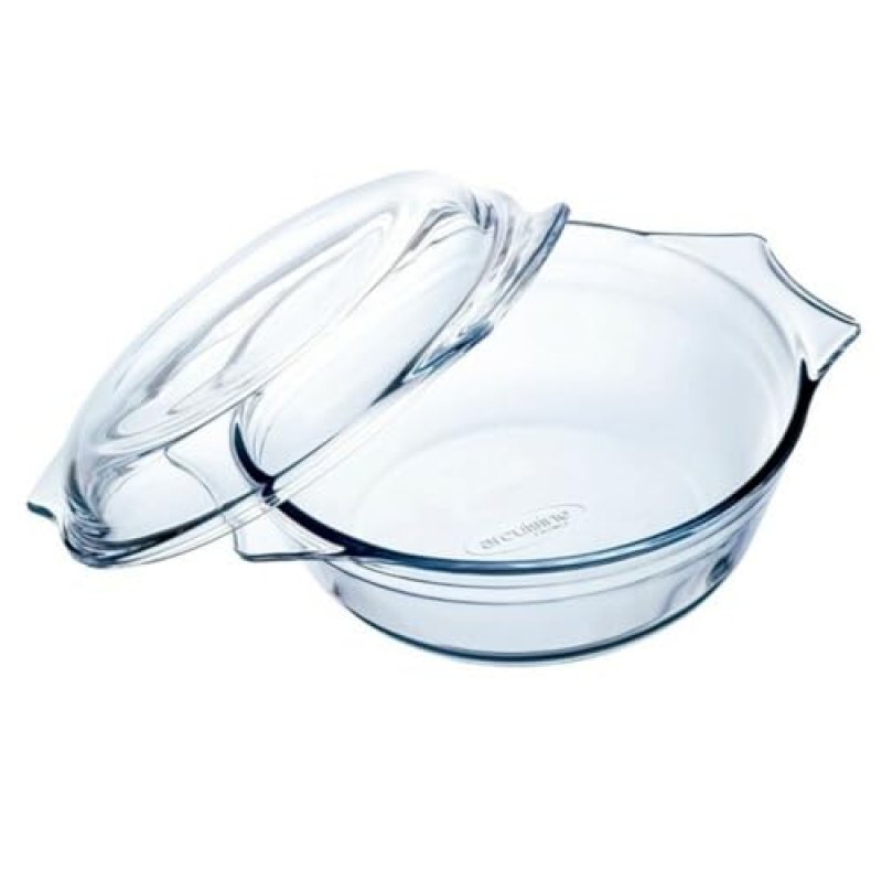 Arcuisine 1 Litre Round Borosilicate Glass…