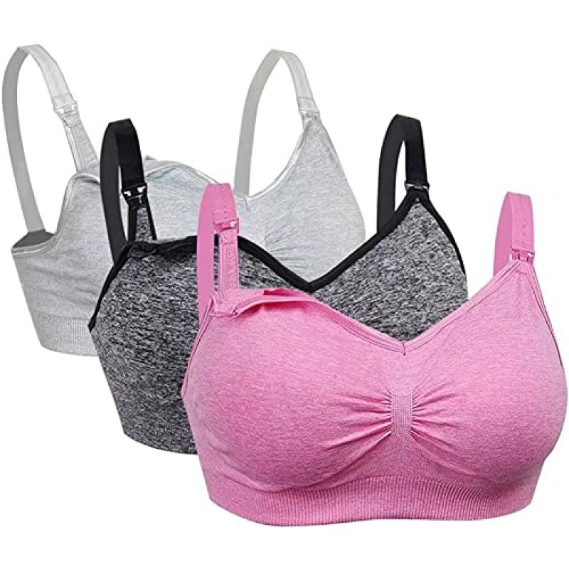 Dreamburn Maternity Nursing Bra 1/2/3 Pack…