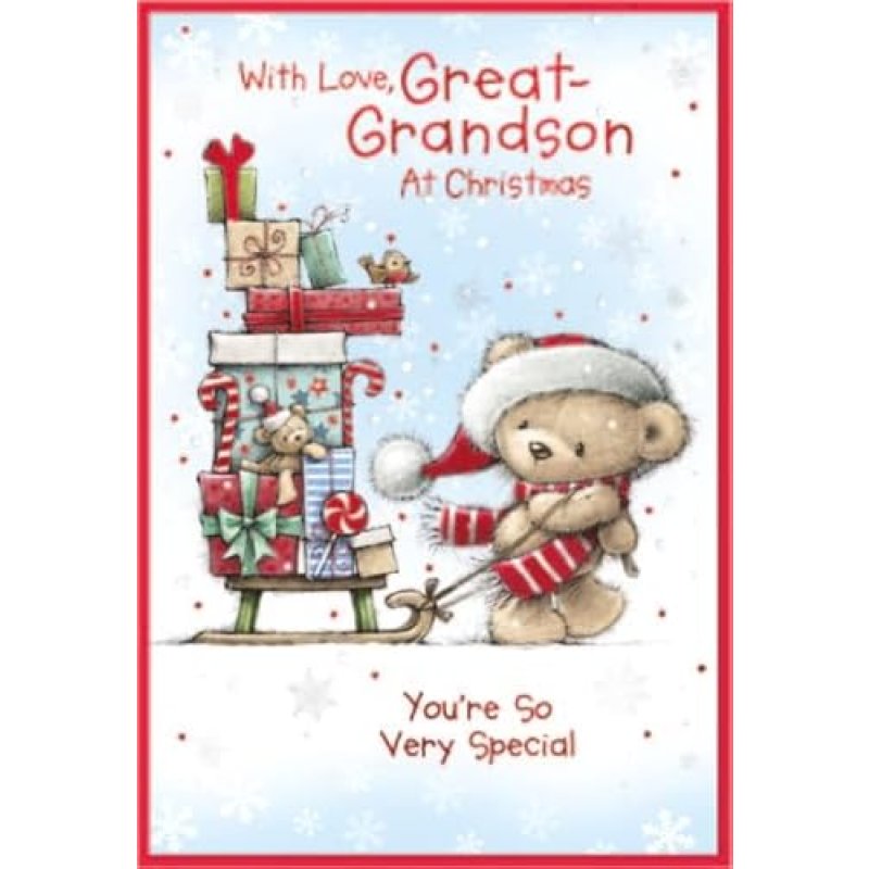 Great Grandson Christmas Card
