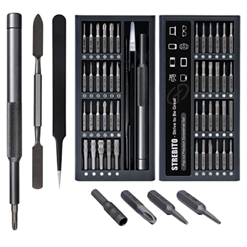 STREBITO Precision Screwdriver Kit for Electronics Repair