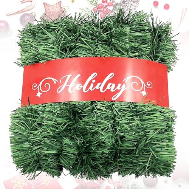 Green Christmas Garland