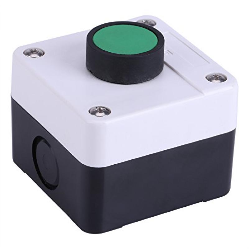 Green Push Button Switch for Gate Opener
