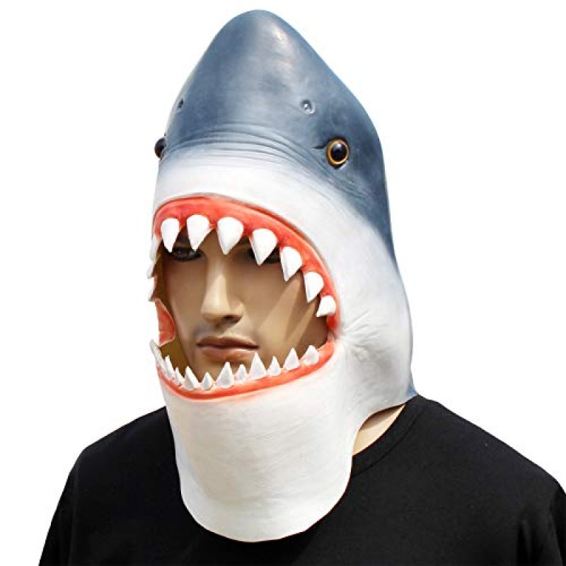 CreepyParty Shark Mask