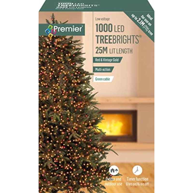 Premier TreeBrights LED Lights, 25m
