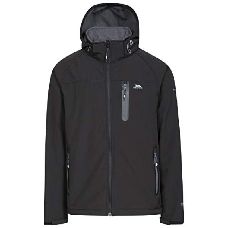 Trespass Mens Softshell Jacket Water Resistant…