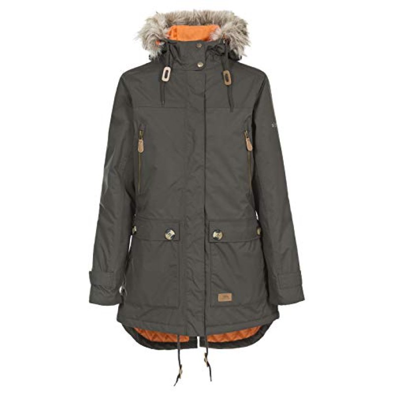 Trespass Womens Parka Jacket Clea - Waterproof,…