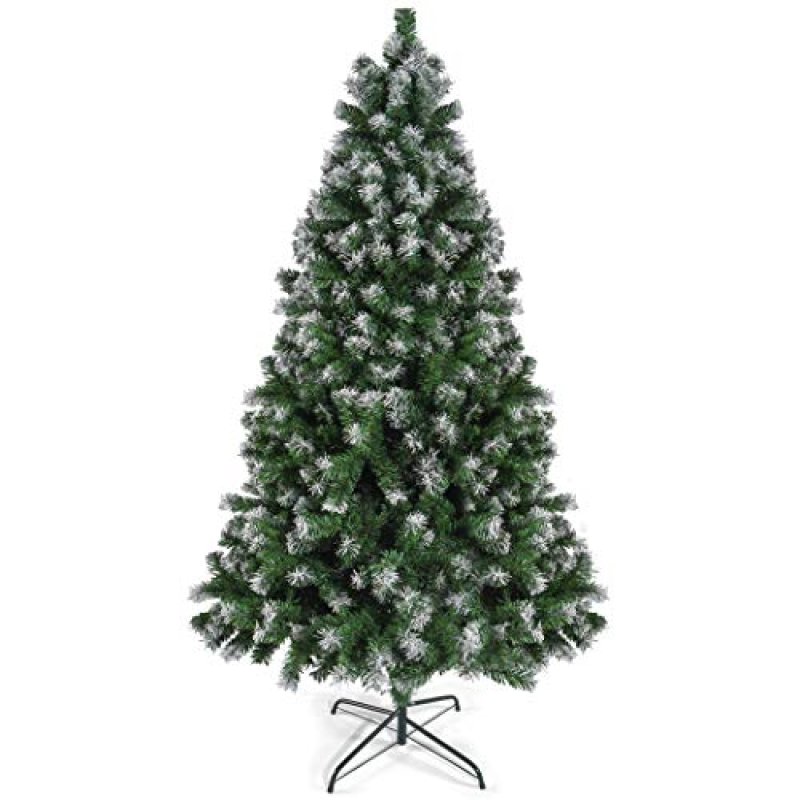 Prextex Snowy Fir Christmas Tree