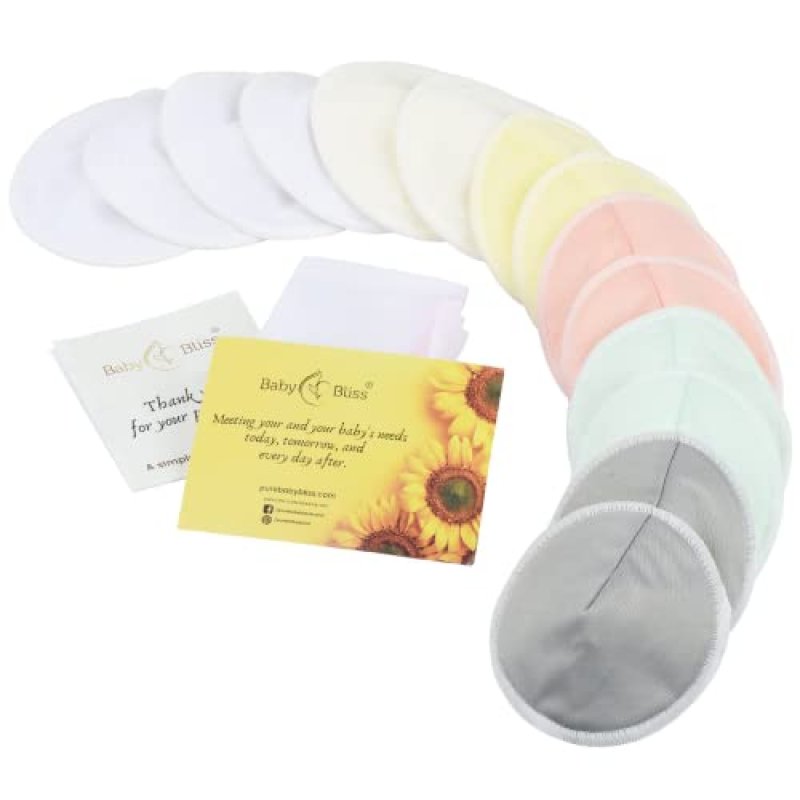 Organic Bamboo Nursing Breast Pads