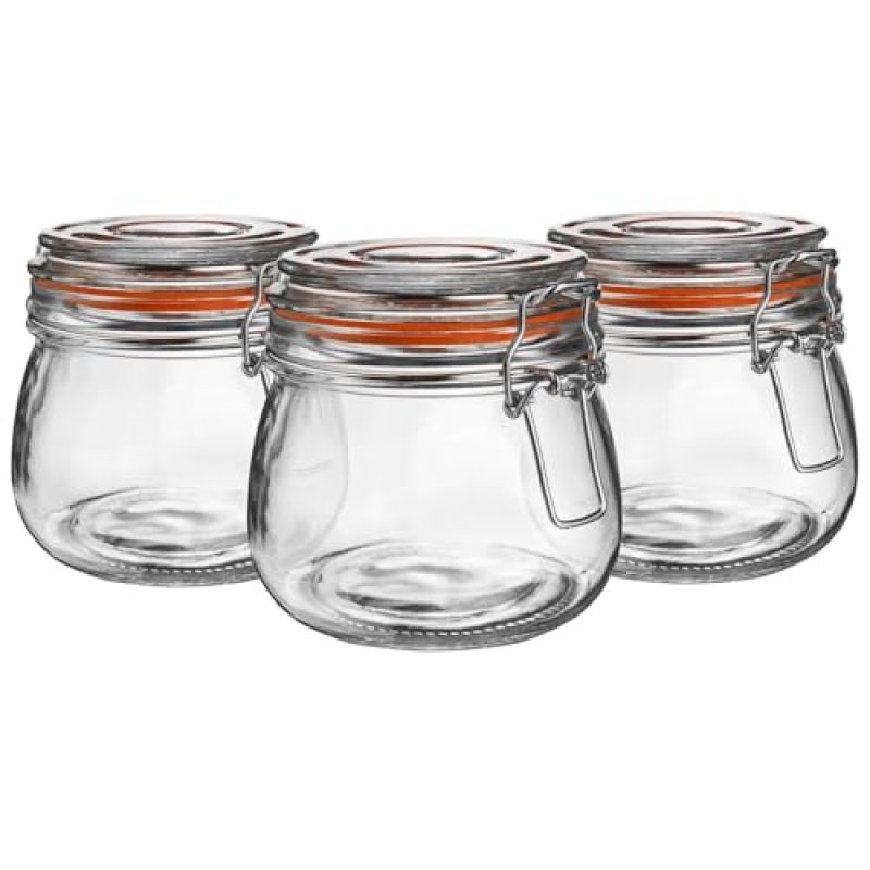 Argon Glass Storage Jars