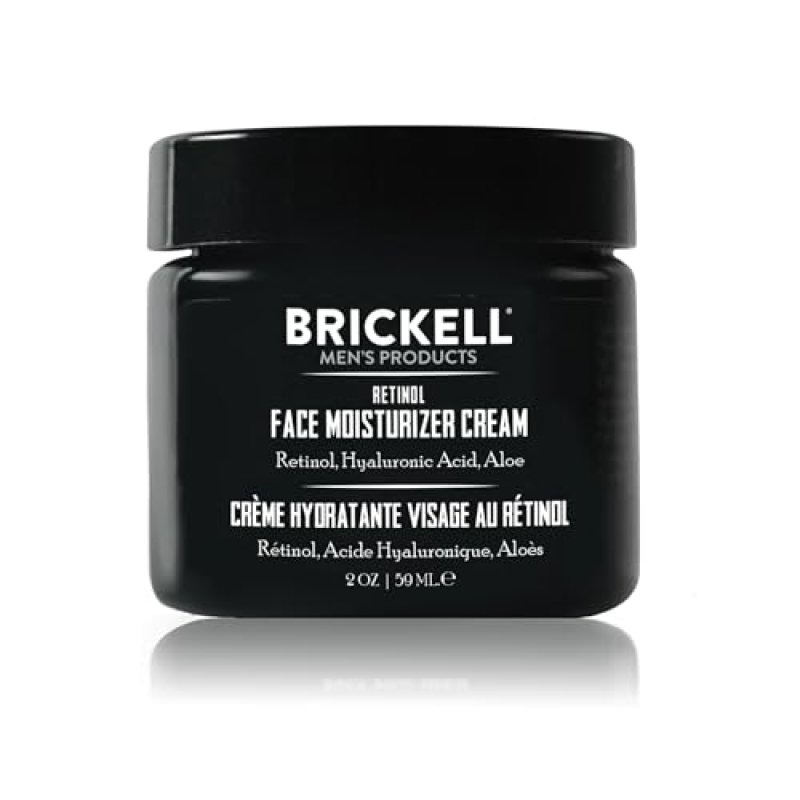 Brickell Men's Retinol Face Moisturizer Cream, 59ml