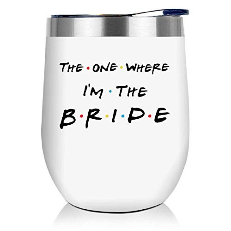 NEWELEVEN Bridal Shower 12 Oz Tumbler