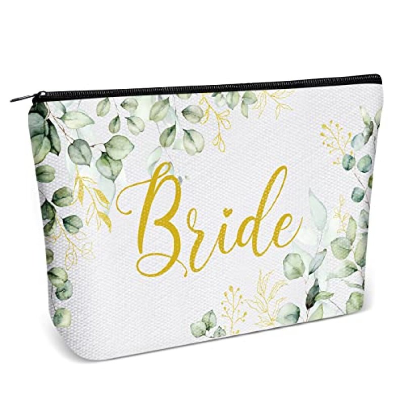Bride Makeup Bag for Wedding Day & Engagement…