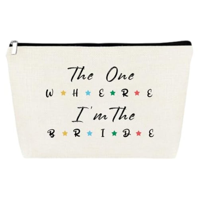 Bride Personalised Makeup Bag Gift -Perfect…