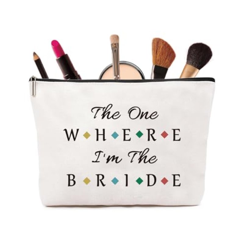 Bride Gift Bridal Makeup Bag - VivaJoy Bride to…