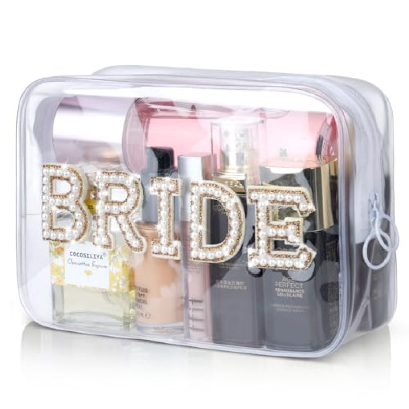 Bride Clear Cosmetic Bag, Etercycle Bachelorette…