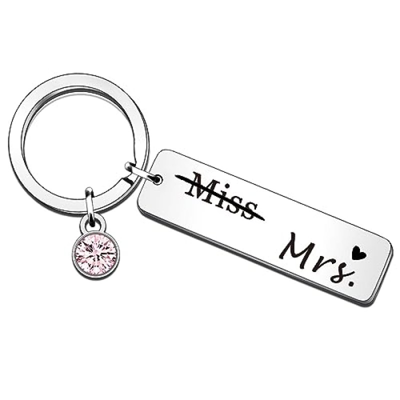 QMVMV Bride To Be Gifts Keyring: Bridal Shower &…