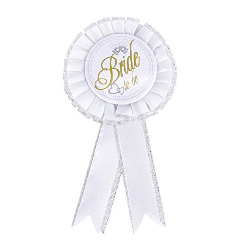SHATCHI Bride to Be Badge Hen Accessories Wedding…