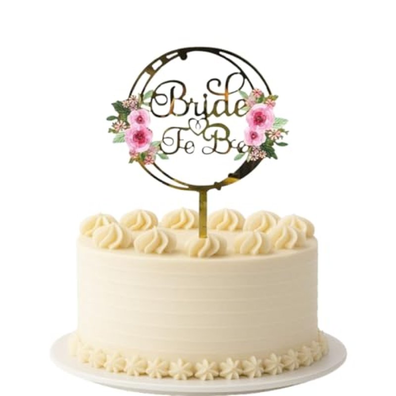 Bride to Be Cake Topper