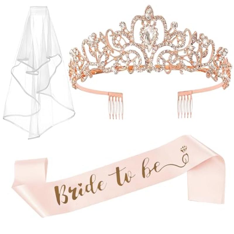 QIFU Bride to Be Sash Kit